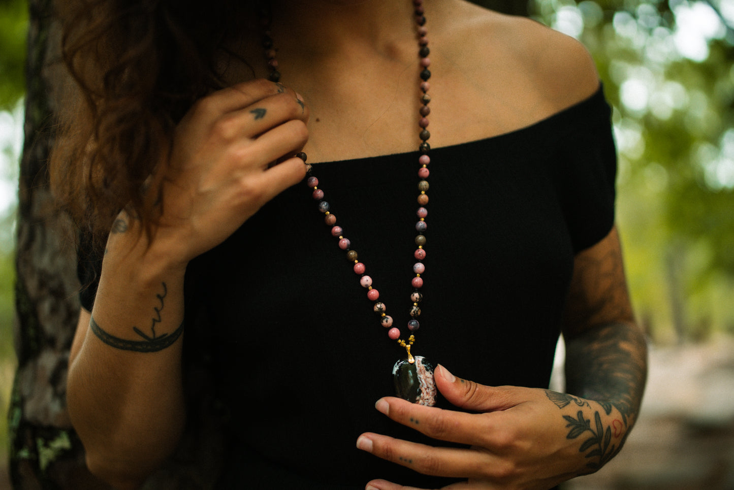 Japanese Cherry Blossom Necklace