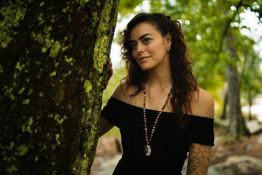 Japanese Cherry Blossom Necklace