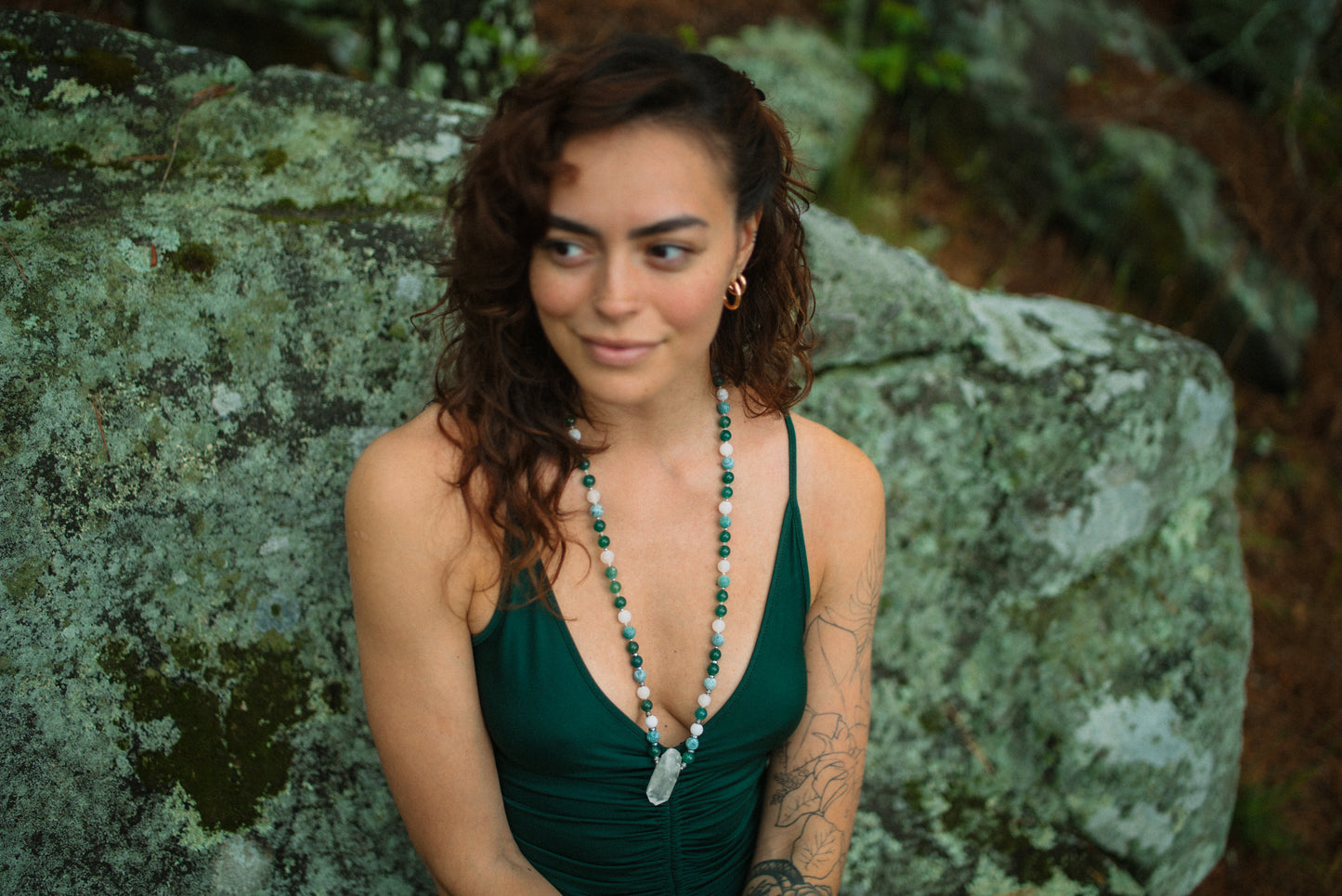 Moss Necklace