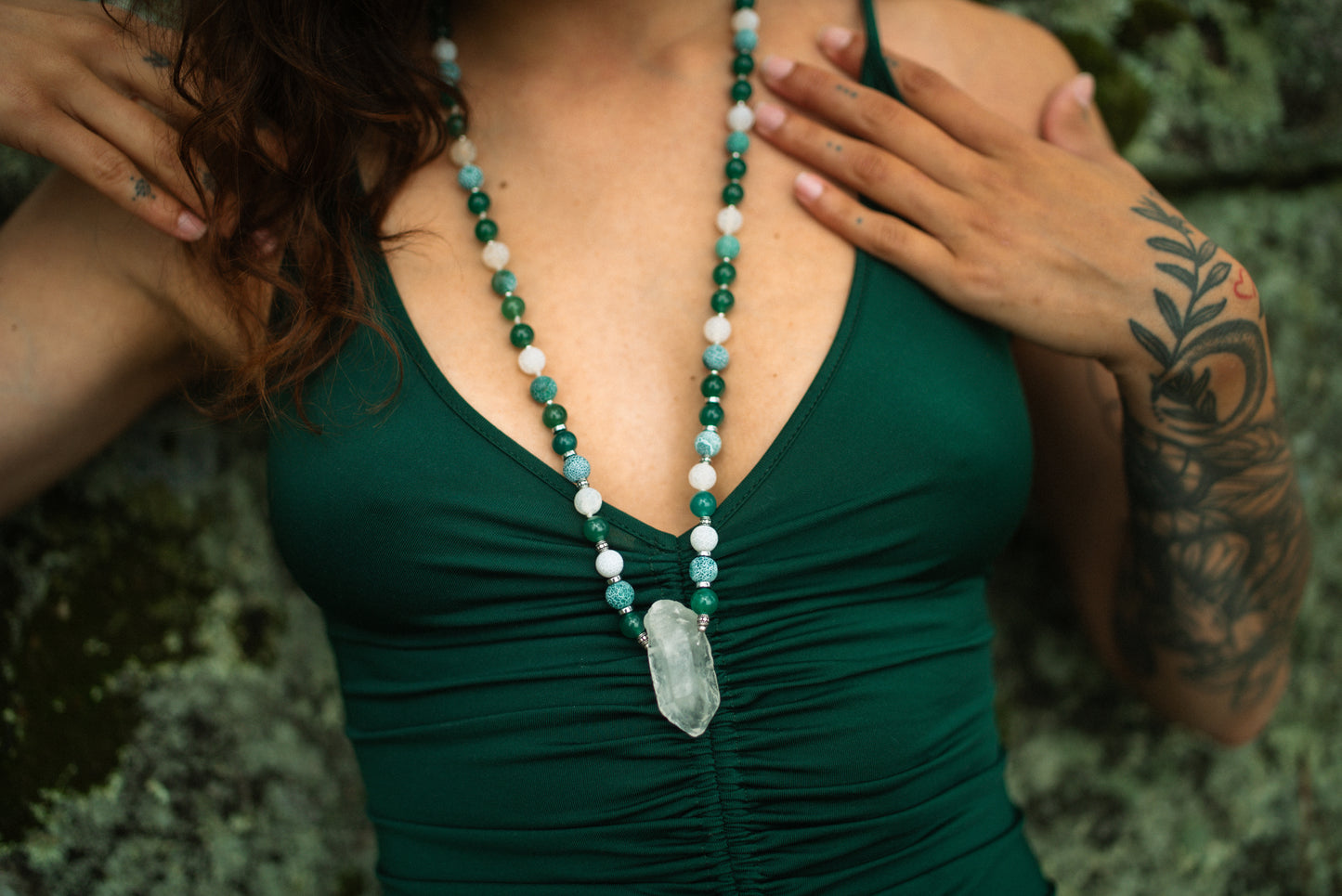 Moss Necklace