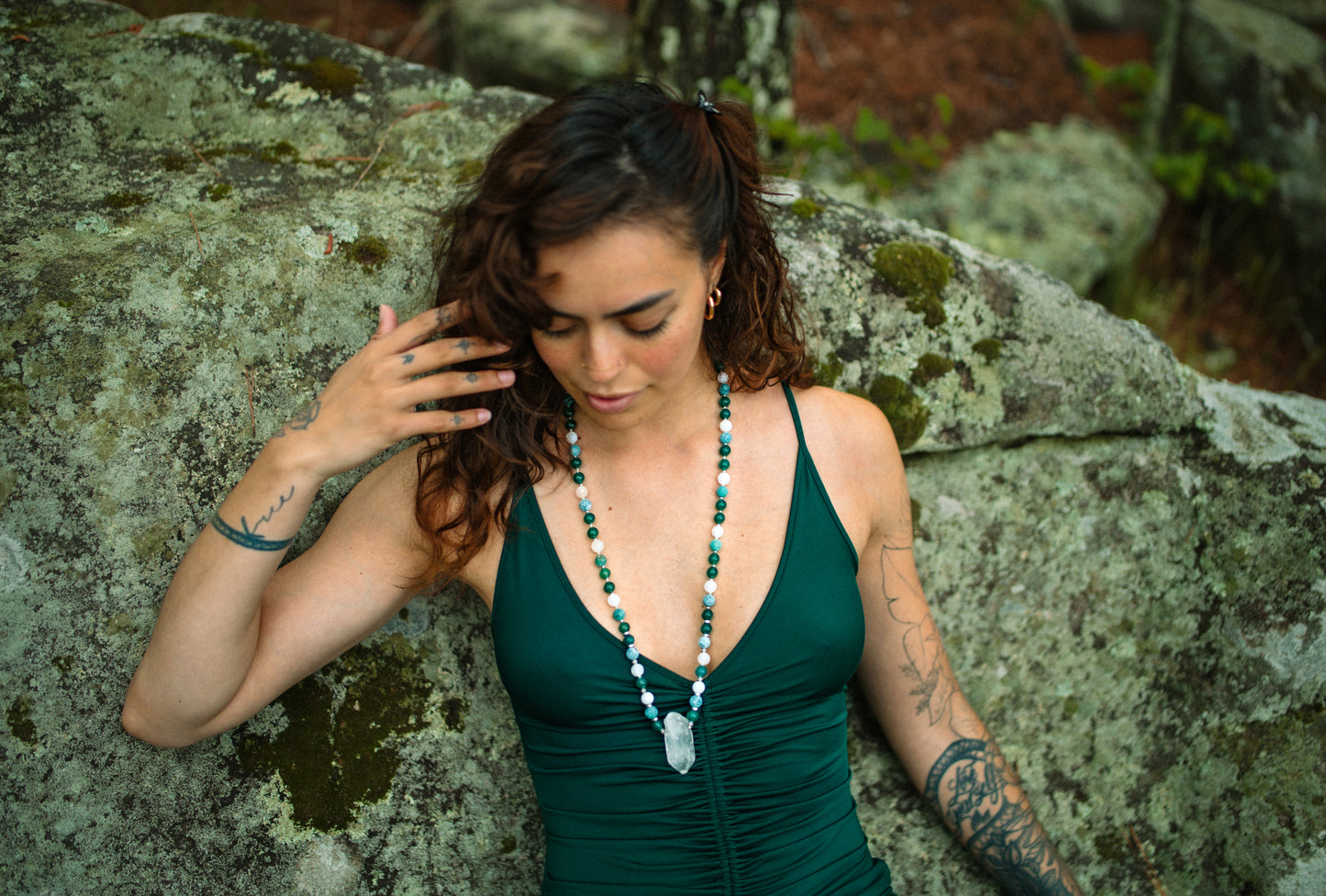 Moss Necklace