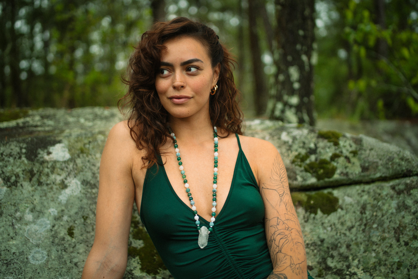 Moss Necklace